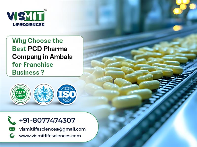 Why Choose the Best PCD Pharma Company in Ambala for Franchise Business?